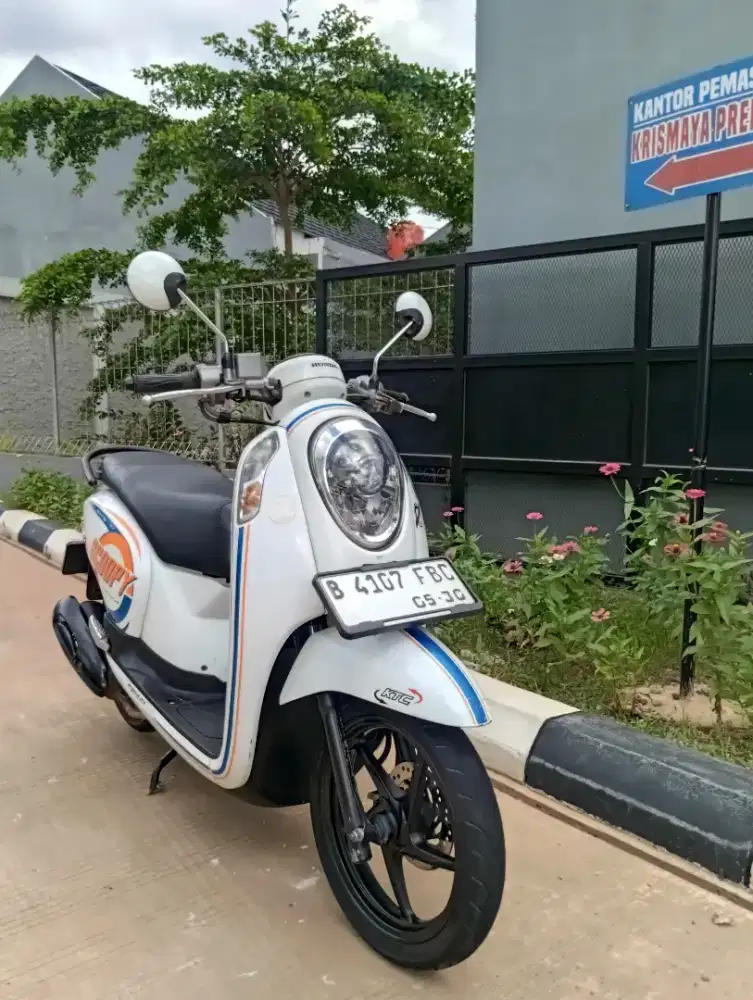 SCOOPY 2015 PAJAK HIDUP STATER HALUS