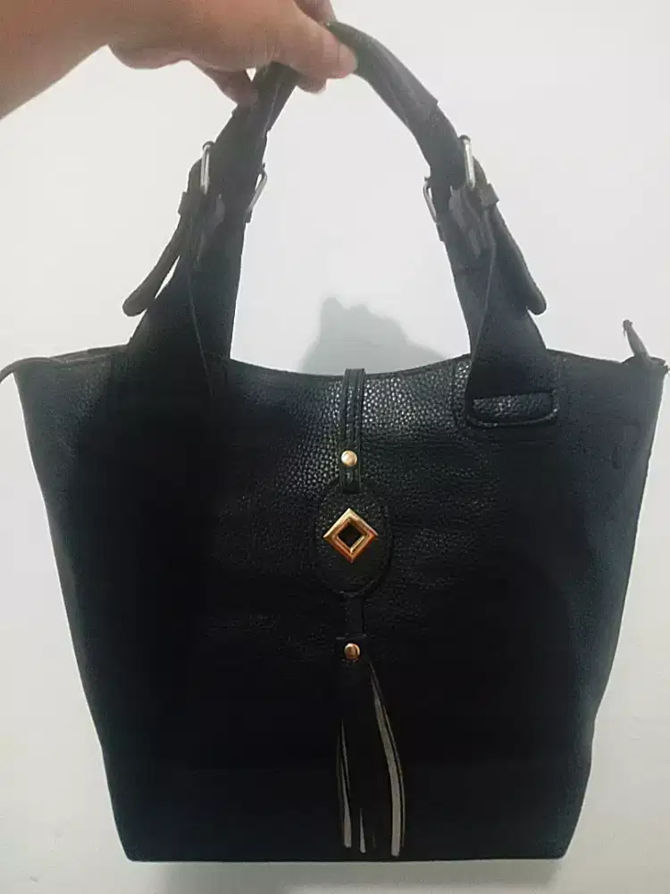 Tas kulit second branded import