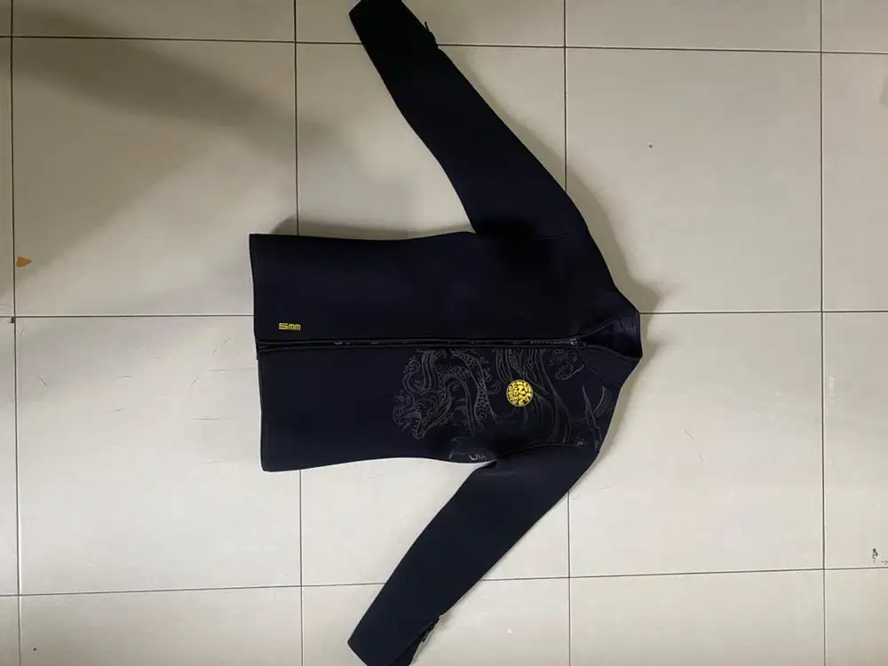 5mm Scuba Diving Wetsuit Jacket Neoprene Men