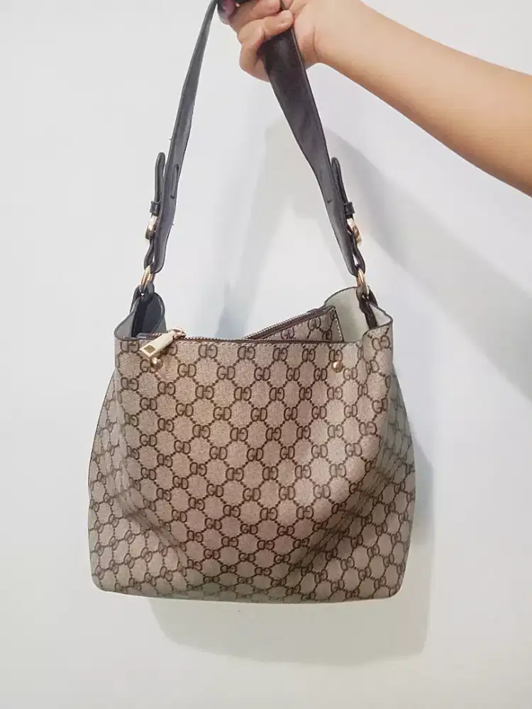 Tas kulit second branded import