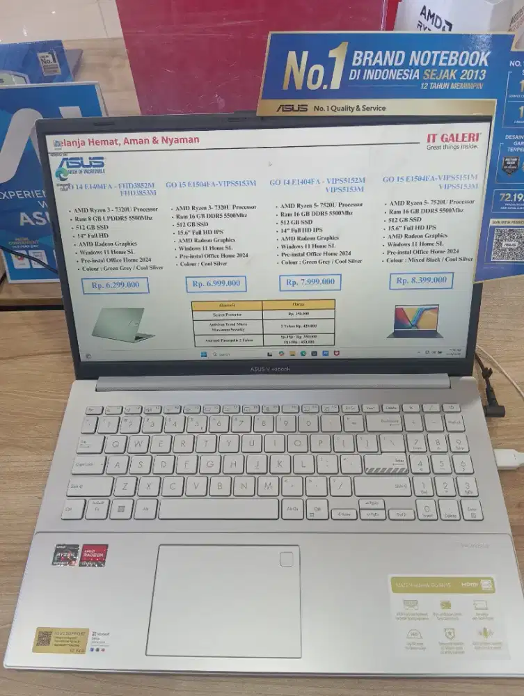 KREDIT LAPTOP ASUS GO 15 E1504FA-VIPS5153M