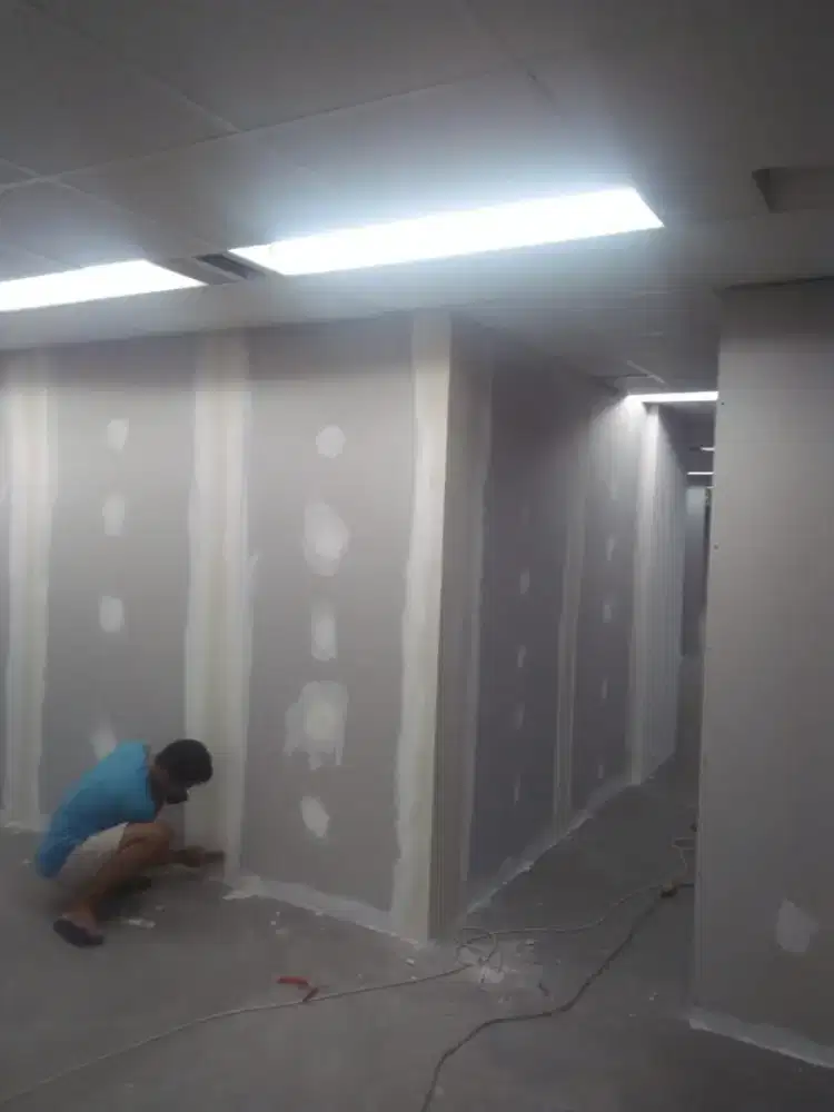 Partisi gypsum sekat ruang