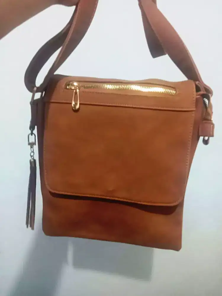 Tas kulit second branded import