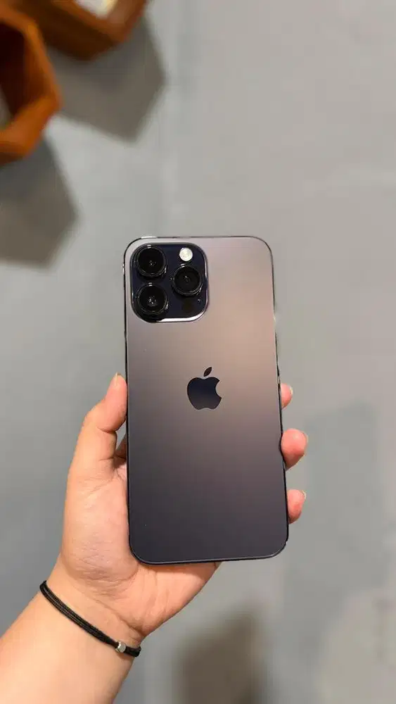 Iphone 14 Promax 256gb iBox deep purple. Tukar tambah bisa