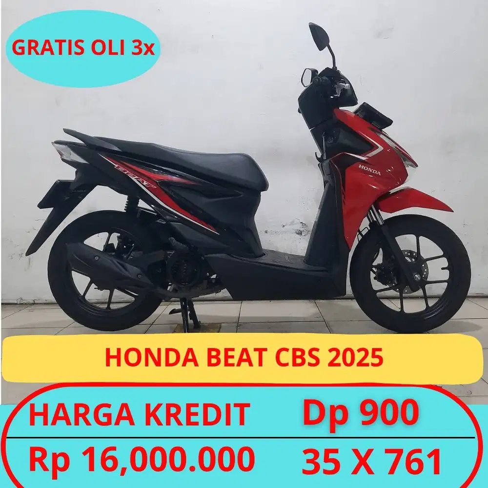 Honda Beat Cbs 2025 Promo Spesial Mesin Greess