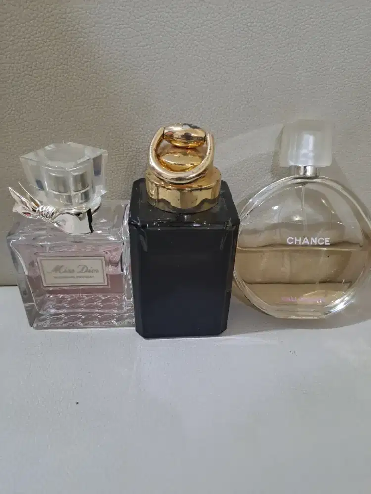 Parfum Gucci, Chanel, Dior
