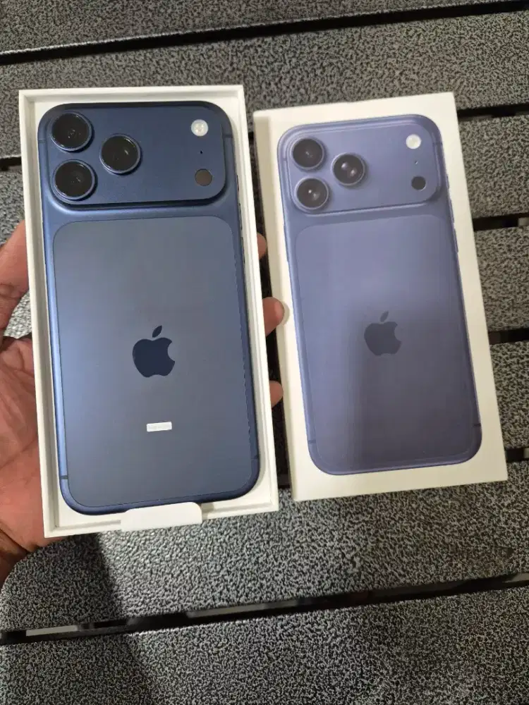 iPhone 17 promax 256gb iBox deep blue new open box aja