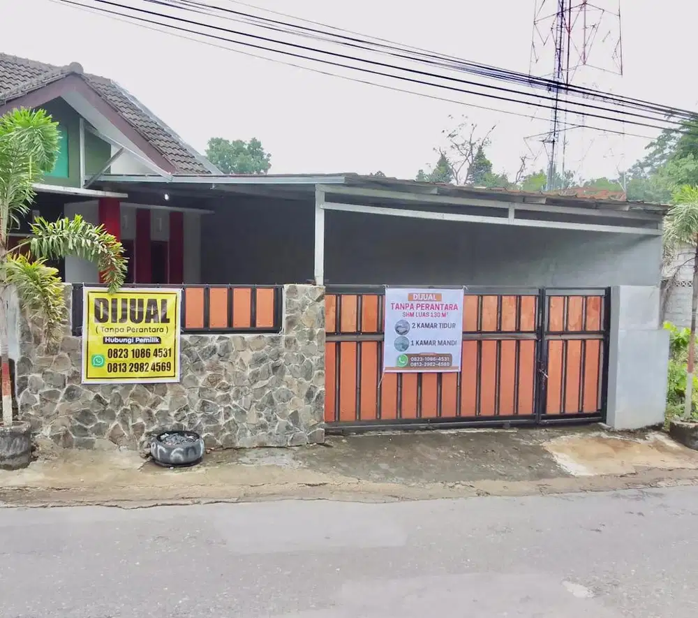 [Bisa Nego+] Rumah Dijual 130m2 tanpa Perantara