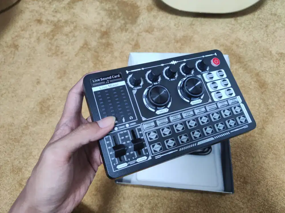 Live Sound Card Voice and Music Professional