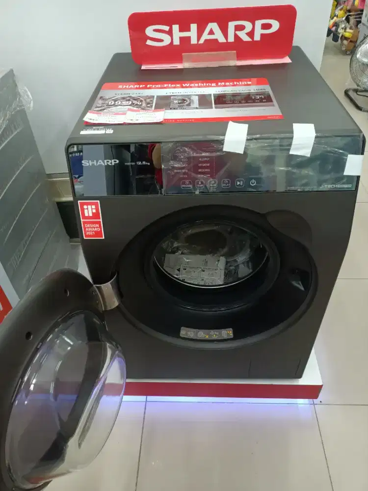 MESIN CUCI SHARP TABUNG DEPAN