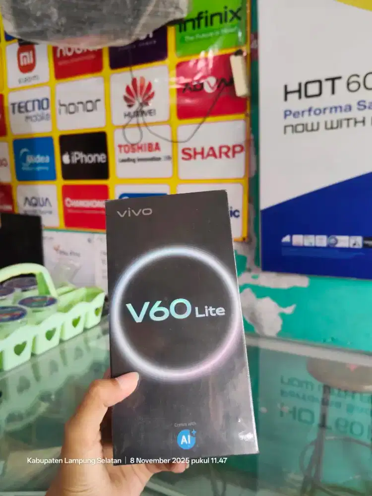 Vivo v60lite 4G 8/256gb promo termurah ,garansi resmi