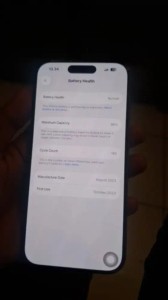 Fs iphone 15 pro 128