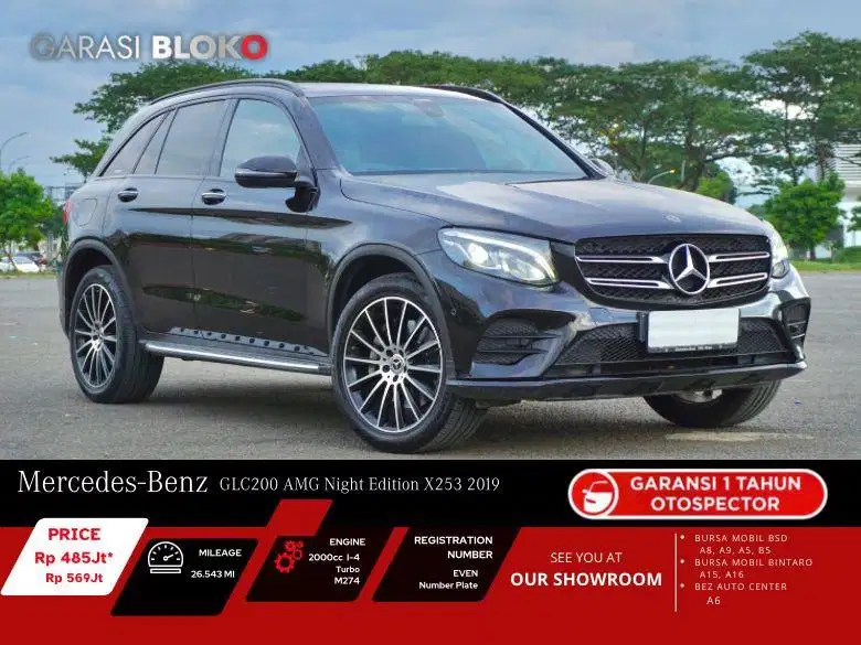 Mercedes Benz GLC200 AMG Night Edition X253 2019