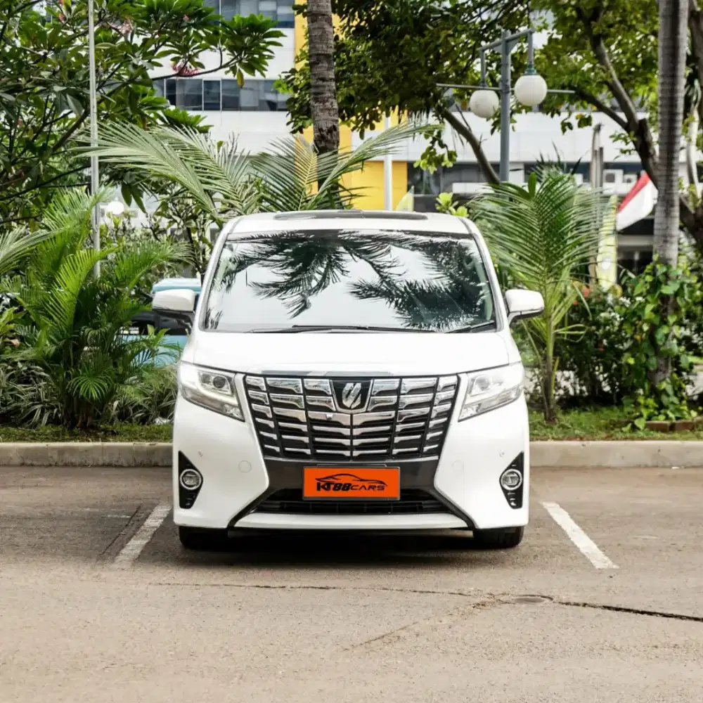 ALPHARD 2.5 G AT TAHUN 2017 PUTIH