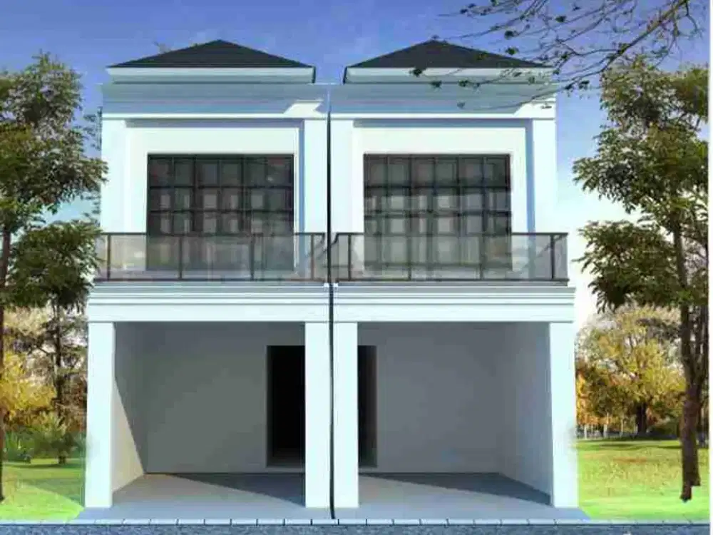 dijual rumah kos lagi dibangun di Wiyung Surabaya barat