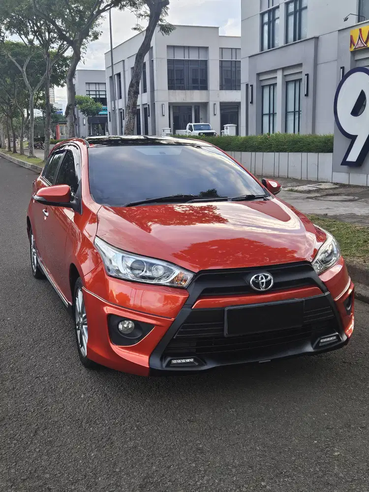 [Harga Terbaik!!] Toyota Yaris 1.5 S TRD AT NIK 2015 Orange Matic