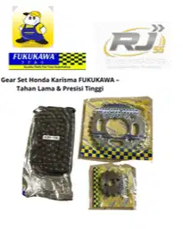 Gear Set Honda Karisma FUKUKAWA – Tahan Lama & Presisi Tinggi