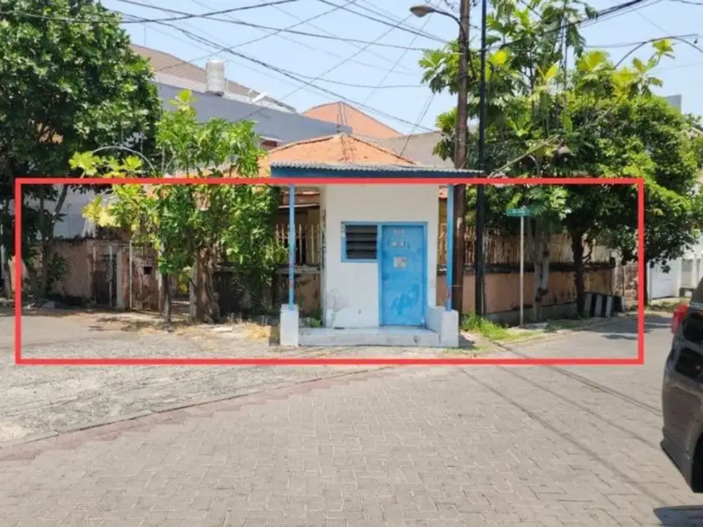 RUMAH LAMA HOOK HITUNG TANAH di MULYOSARI DEKAT SUTOREJO, SURABAYA TIMUR. COCOK UNTUK RUMAH KOS, HUNIAN