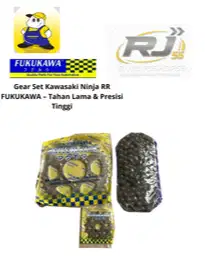 Gear Set Kawasaki Ninja RR FUKUKAWA – Tahan Lama & Presisi Tinggi