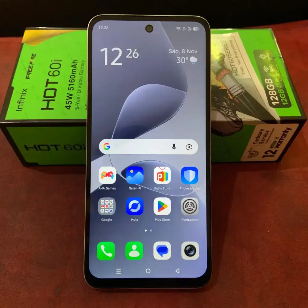 infinix hot 60i 6+6/128 fullset