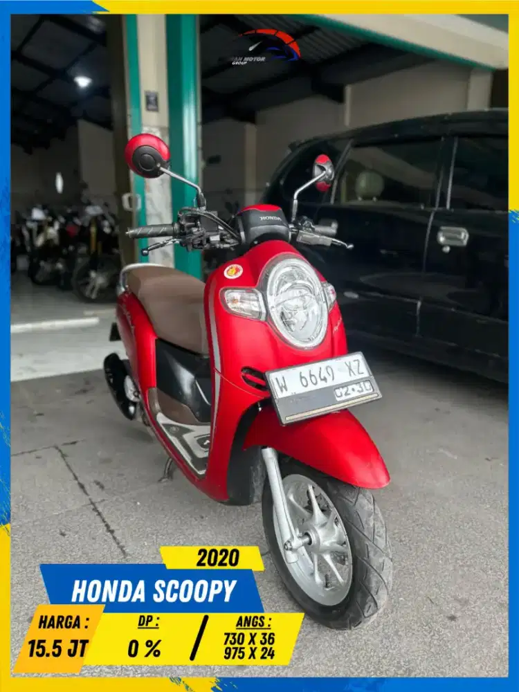HONDA SCOOPY 2020 PLAT W READY BOSS HIKMAH MOTOR KEPUH MALANG