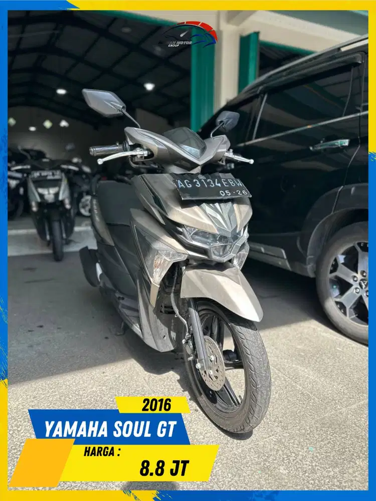 YAMAHA SOUL GT 2016 PLAT AG READY MASZEHH HIKMAH MOTOR KEPUH