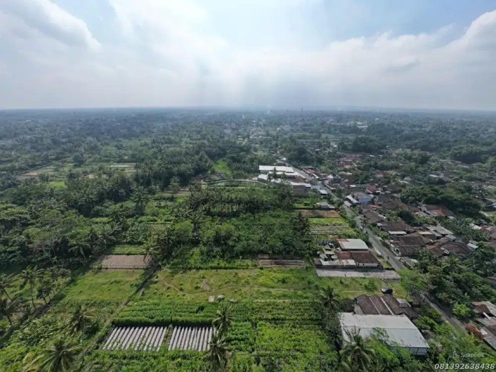Tanah Sleman Tepi Jalan Raya Akses Bus Papasan SHM