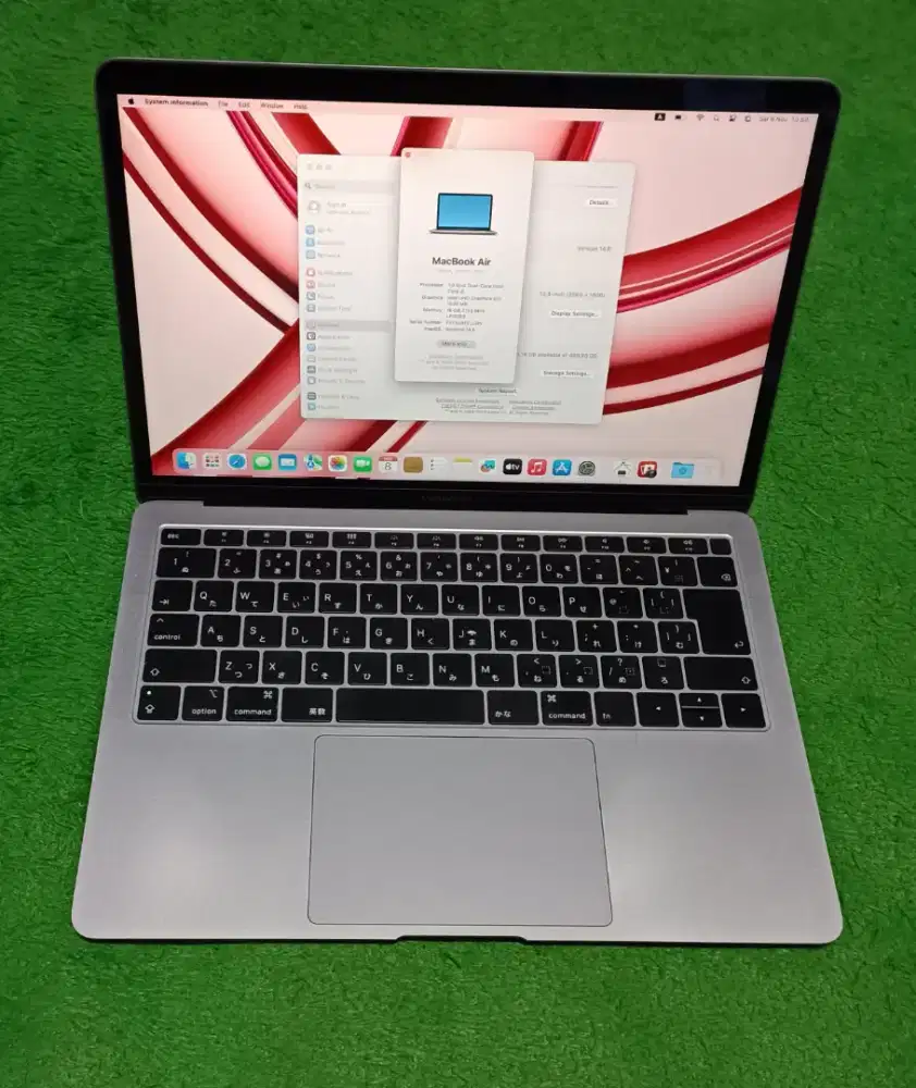 Apple MacBook Air 2018 Intel i5 16/512 Grey Murah