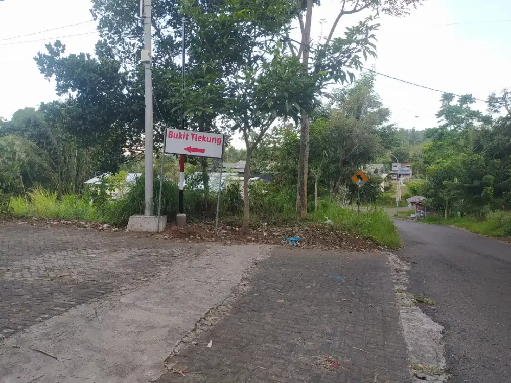 Tanah villa depan coban putri tlekung batu