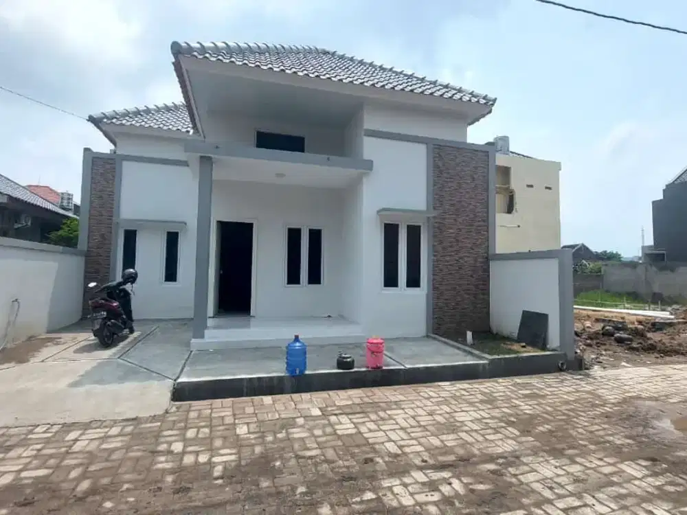 umah pesan bangun dengan luas tanah 99 meter sertifikat ready timur mall luwes gentan lokasi strategis nyaman  di tengah  kota