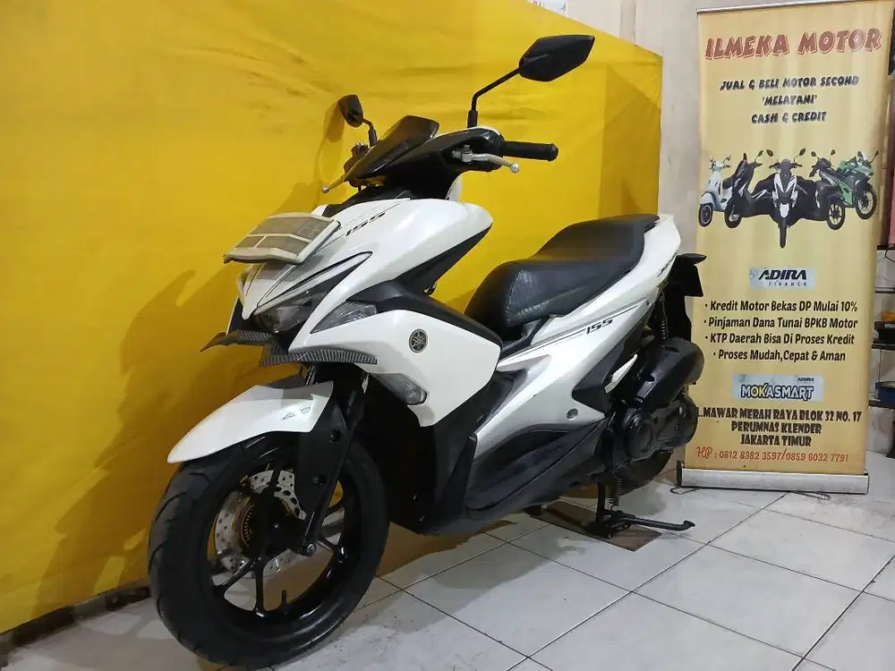 YAMAHA AEROX 155 VVA S KEYLESS TAHUN 2017 CASH  & CREDIT