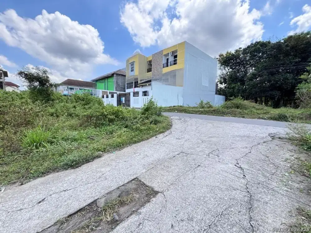 Dijual Tanah Area UII Jogja SHM, Kos Eksklusif Jalan 5 Meter, Cocok Investasi