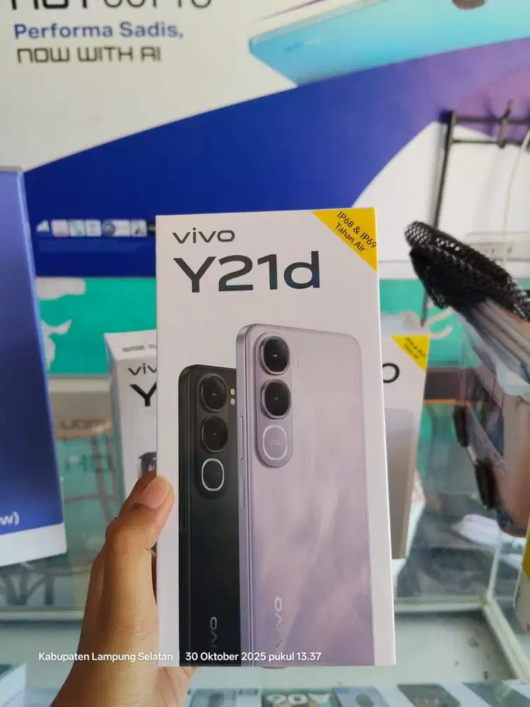 Vivo y21D ram 8+8/128gb garansi resmi ,segel ,ori ,promo termurah