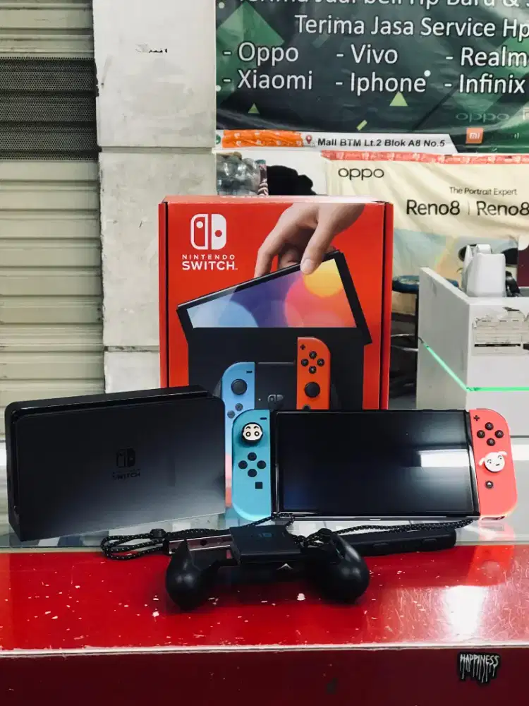 Nintendo Switch OLED Neon 256GB Fullgame