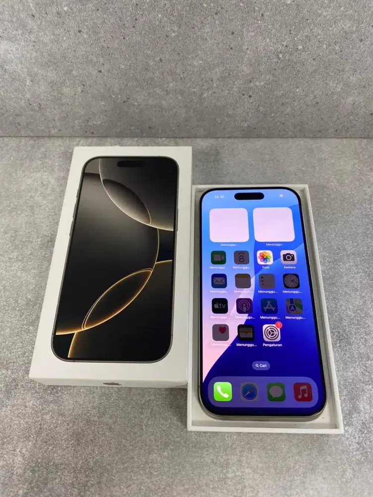 ( SECOND ) IPHONE 16 PRO 256 || Resmi Beacukai
