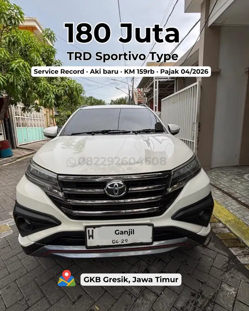 2019 Toyota Rush TRD Sportivo 1.5 Automatic Putih
