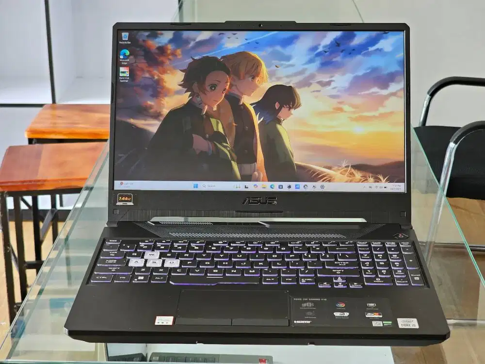 ASUS TUF GAMING F15 FX506LH intel Core i5 Gen 10 Ram 8 GB SSD 512 GB N