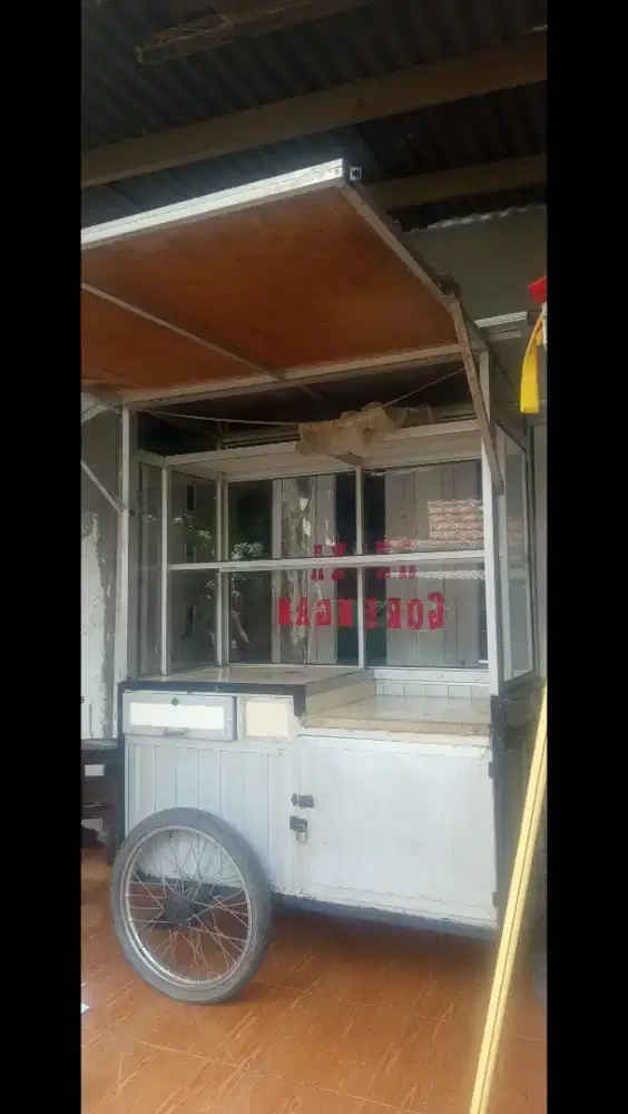 Jual gerobak aluminium