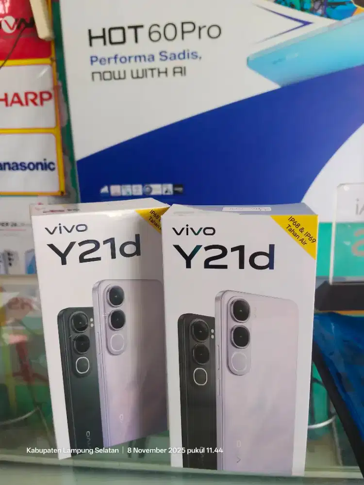 Vivo y21D ram 4/128gb tahan air tahan banting ,garansi ,promo murah