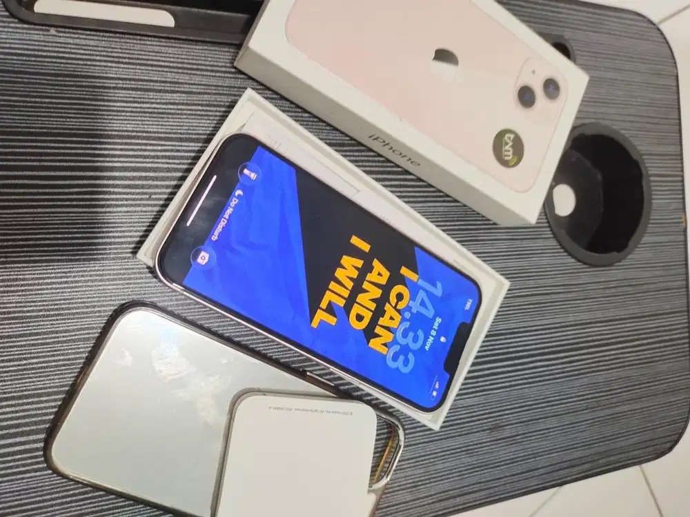 iphone 13 256 pink resmi ibox full box lengkap mulus