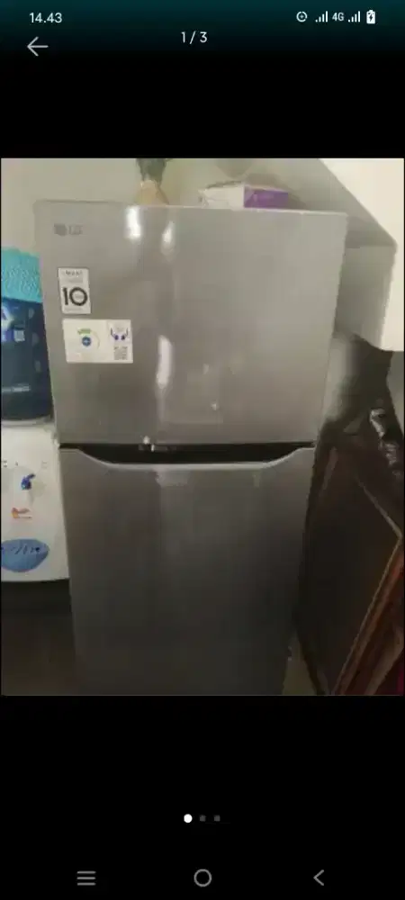 Jual kulkas 2 pintu merk LG