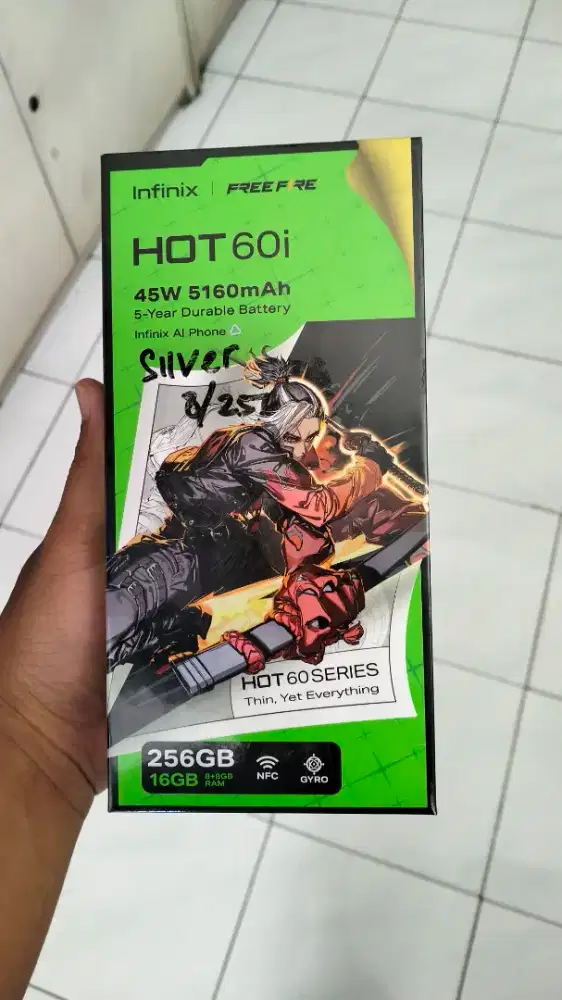 Infinix hot 60i (8/256) new spesial promo