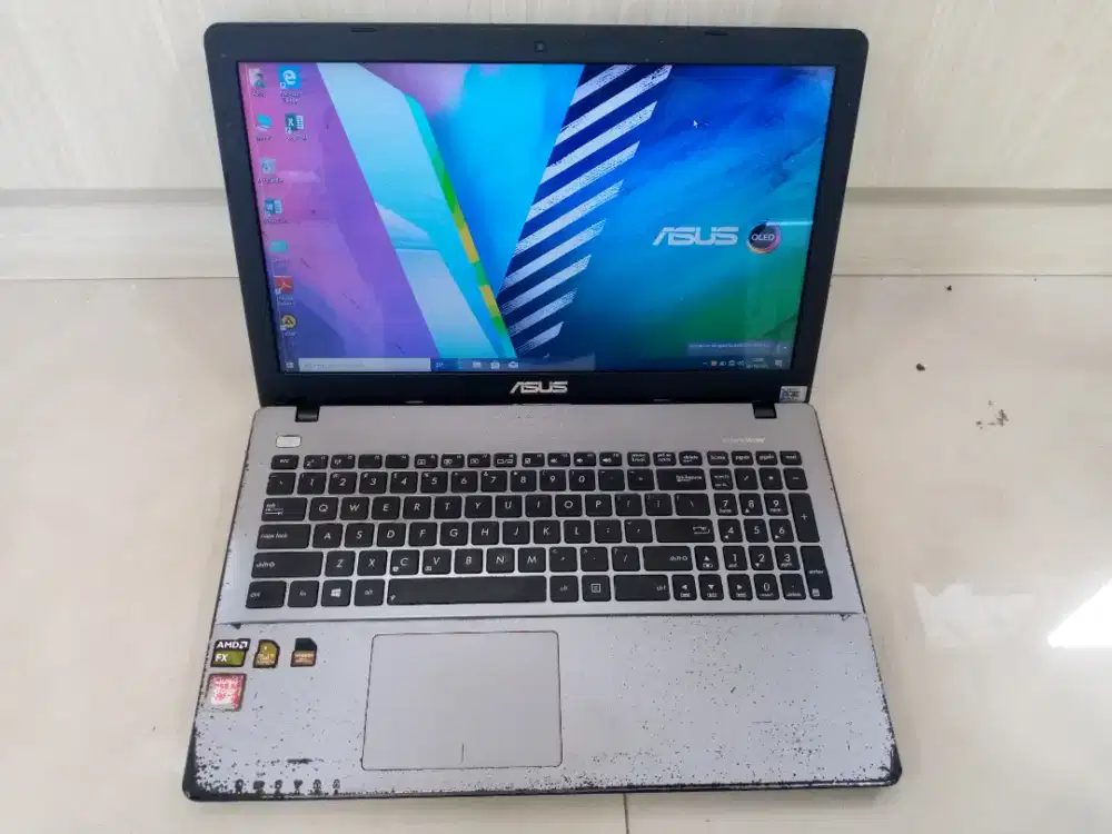 LAPTOP ASUS AMD FX RAM 16GB SSD 128GB VGA DEDICATED 2GB LED 15,6INCH