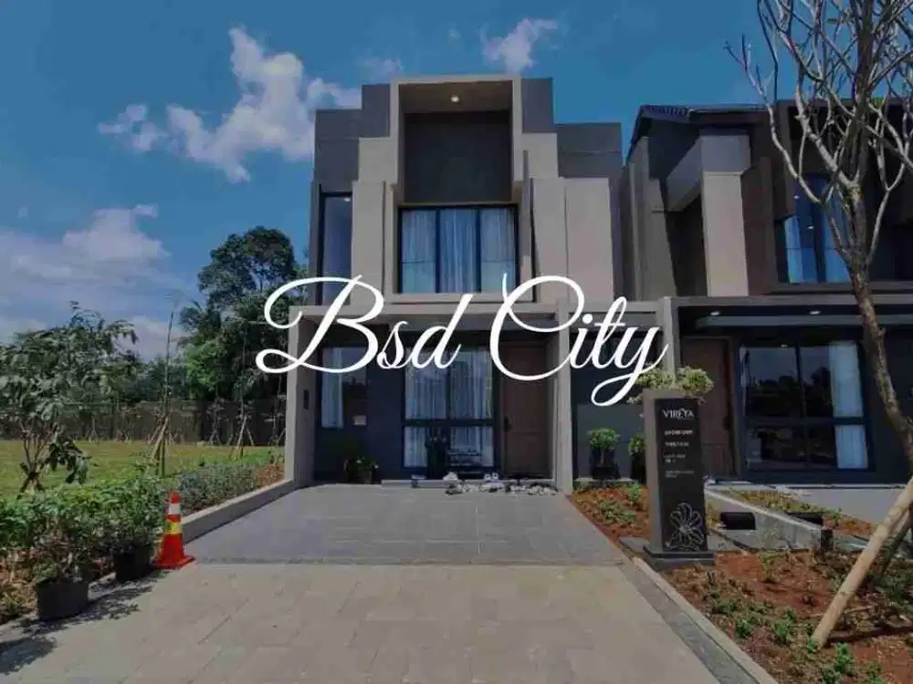 DIJUAL RUMAH BUMI SERPONG DAMAI BSD CITY TANGERANG SELATAN