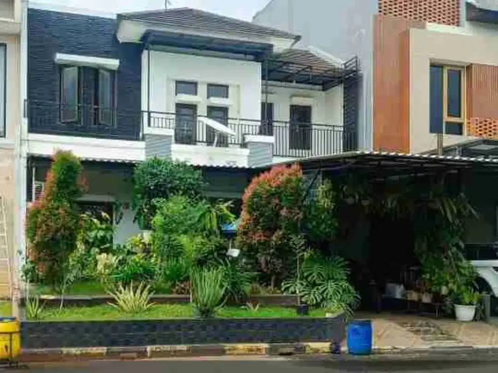 Rumah 2 lantai dijual murah