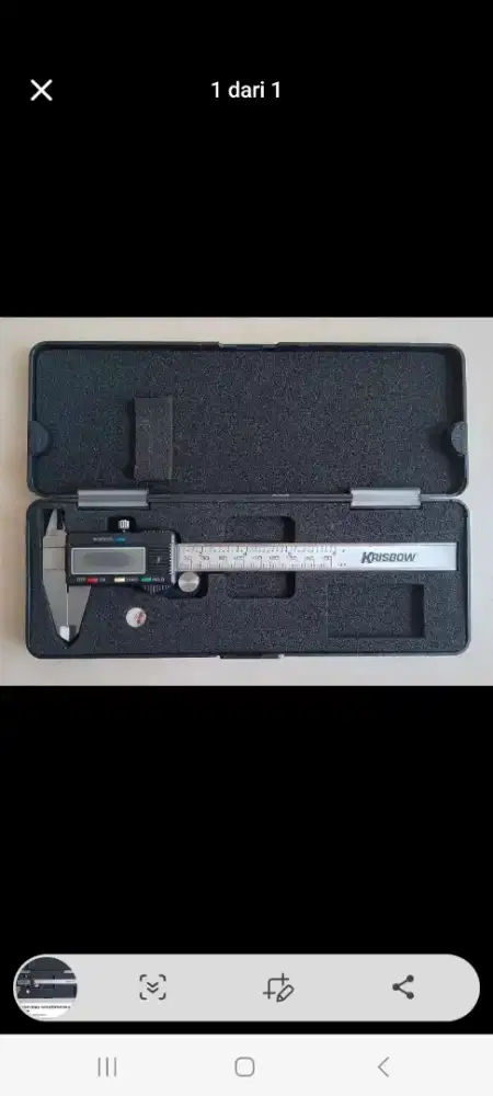 Sigmat/Penggaris Jangka Sorong merk Krisbow