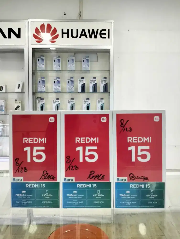 Redmi 15 (8/128) GB Baru Redmi Xiaomi²