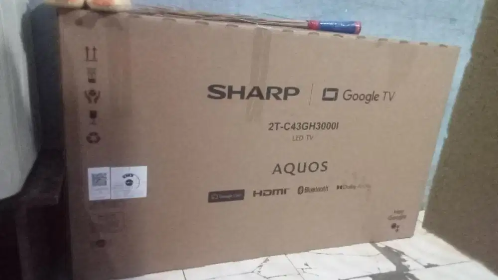 GOOGLE TV SHARP 43 inch