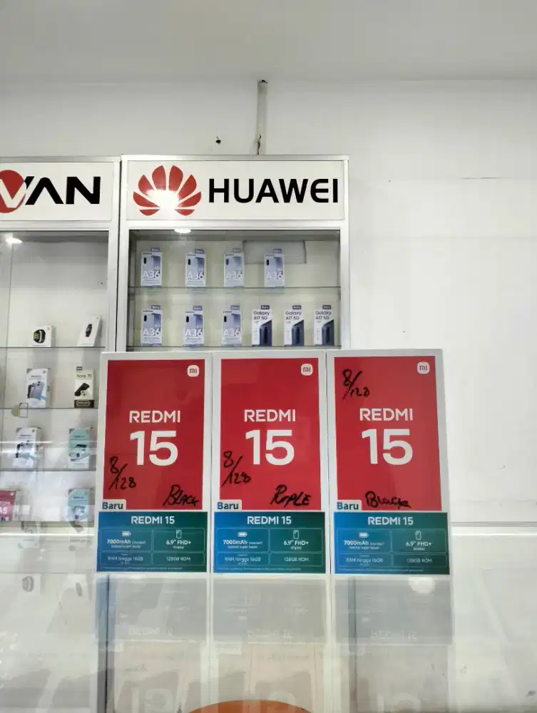 Redmi 15 (8/128) GB Baru Redmi Xiaomi⁴