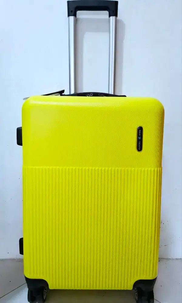 Baru travel koper polo hardcase fiber abs waterproof size 22 inch